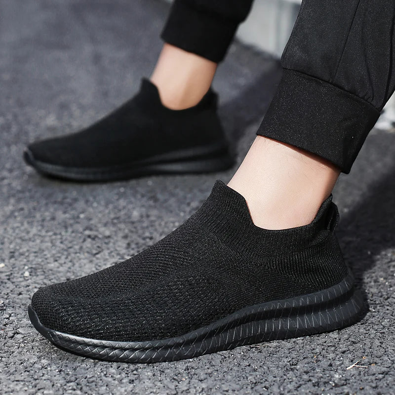Men Sneakers Shoes For Men Lightweight Tenis Comfortable Mesh Breathable Casual Shoes Outdoor Walking Gym Shoes Size 39-46