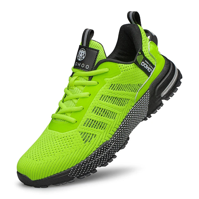 CLOHOO Mesh Upgraded Thick Bottom Foam Sports Casual Shoes Breathable Wear-Resistant Comfortable Footwear for Active Lifestyle