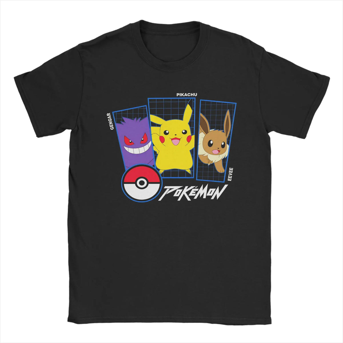 Pokémon Anime Nope Not Today Snorlax Printed T-shirt Men's and Women's T-shirt Men's Tops Harajuku Y2K T-shirt 2026 Summer New
