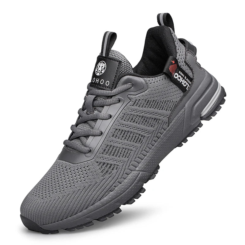 CLOHOO Mesh Upgraded Thick Bottom Foam Sports Casual Shoes Breathable Wear-Resistant Comfortable Footwear for Active Lifestyle