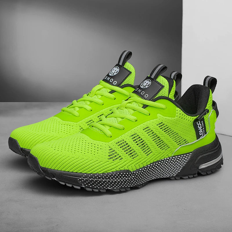 CLOHOO Mesh Upgraded Thick Bottom Foam Sports Casual Shoes Breathable Wear-Resistant Comfortable Footwear for Active Lifestyle