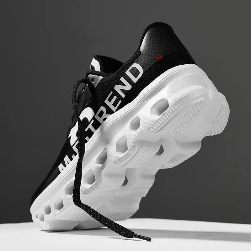2026 Air Cushion Running Shoes Jogging Marathon Men Sports Breathable Lightweight Women's Comfortable Nonskid Leisure Sneakers