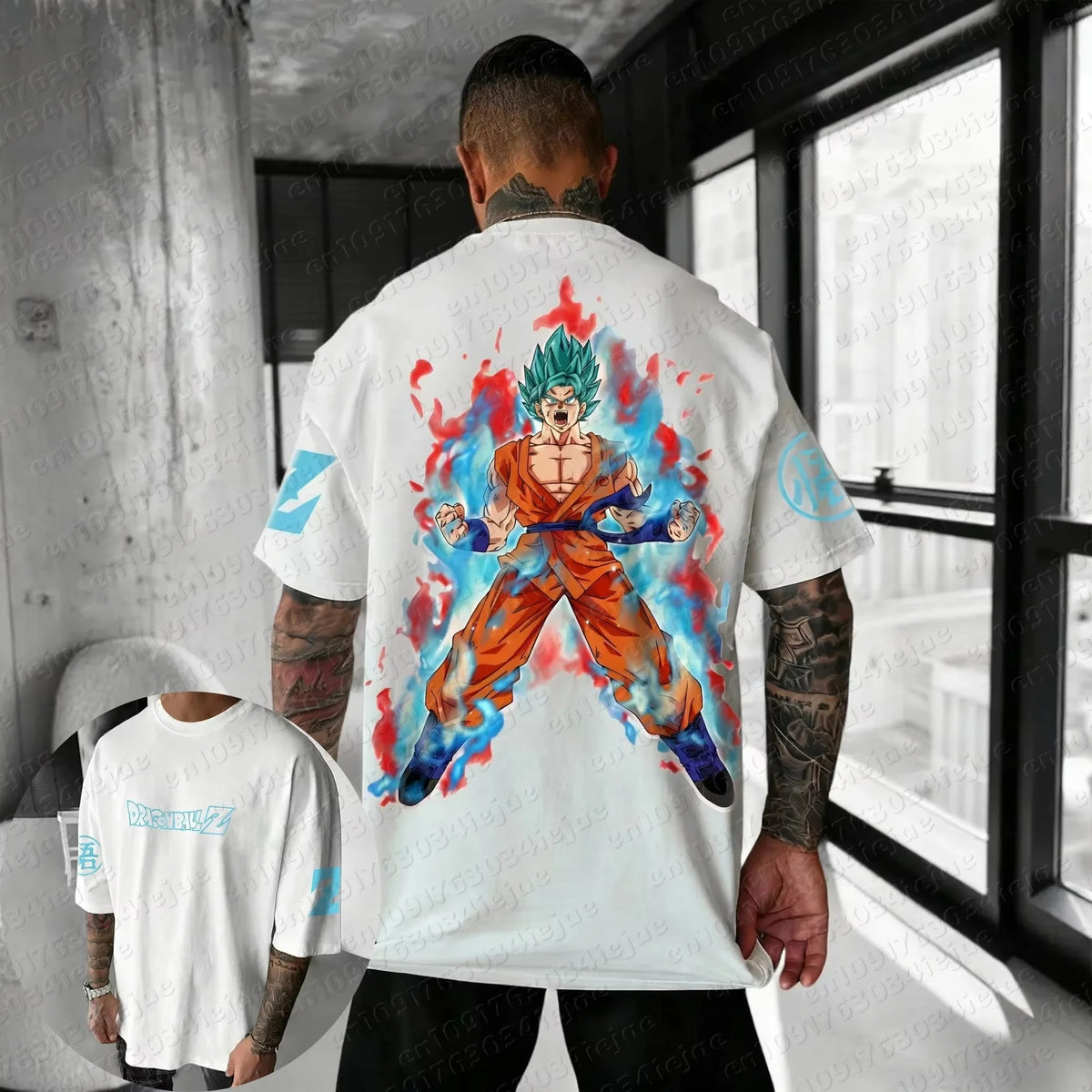 Saiyan Son Goku Anime Dragon Ball Harajuku Men Summer T-shirt 2026 Oversized Retro Street Women Casual Loose Short Sleeve Unisex