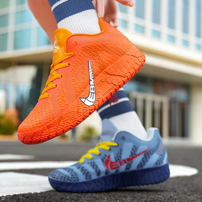 Anti Slip Wear Resistant Basketball Shoes High Top Stable Support Shock Absorption Breathable Upper Outdoor Street SportsFitness