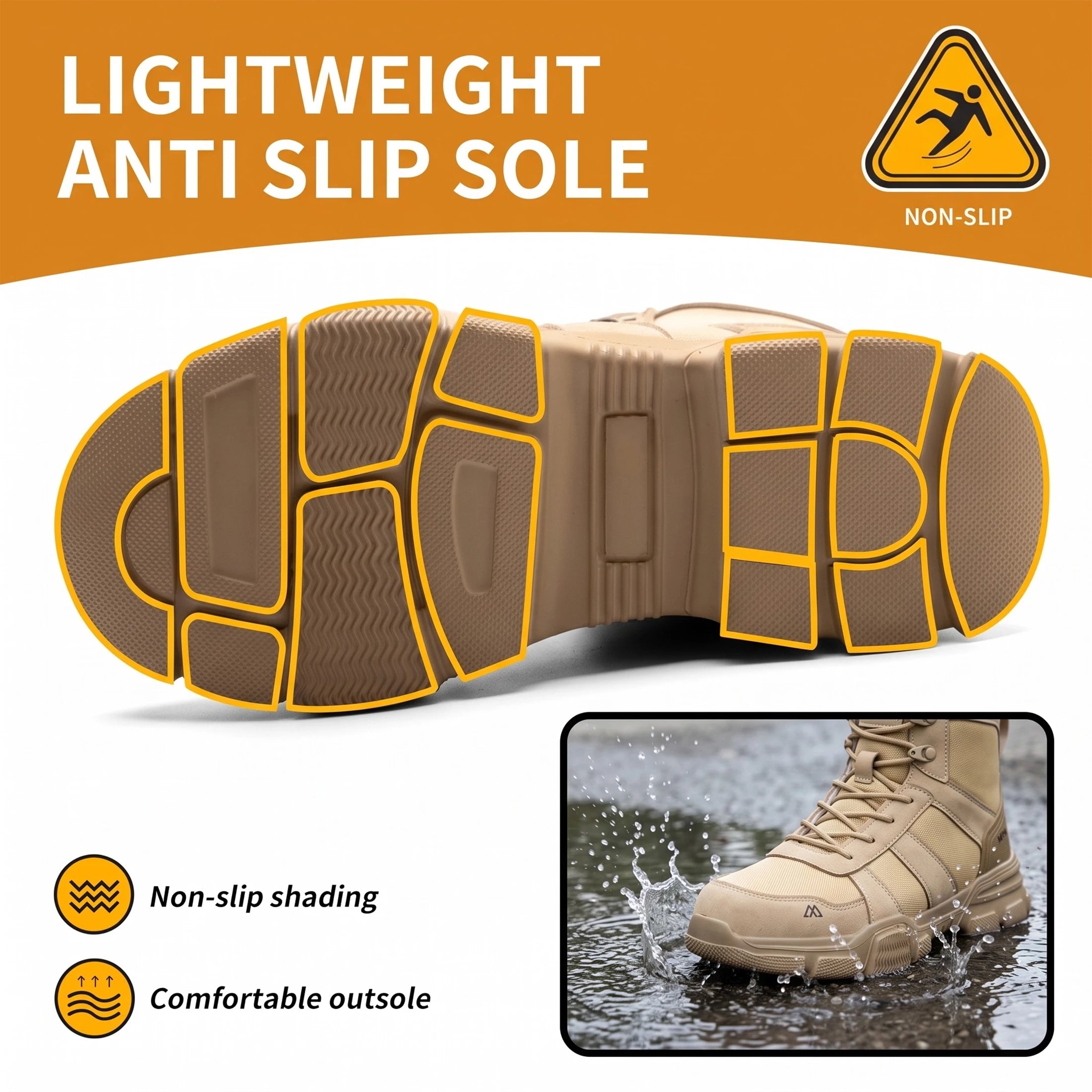 Indestructible Security Protective Boots Men Comfortable Breathable Construction Working Boots Anti-Puncture Work Safety Shoes
