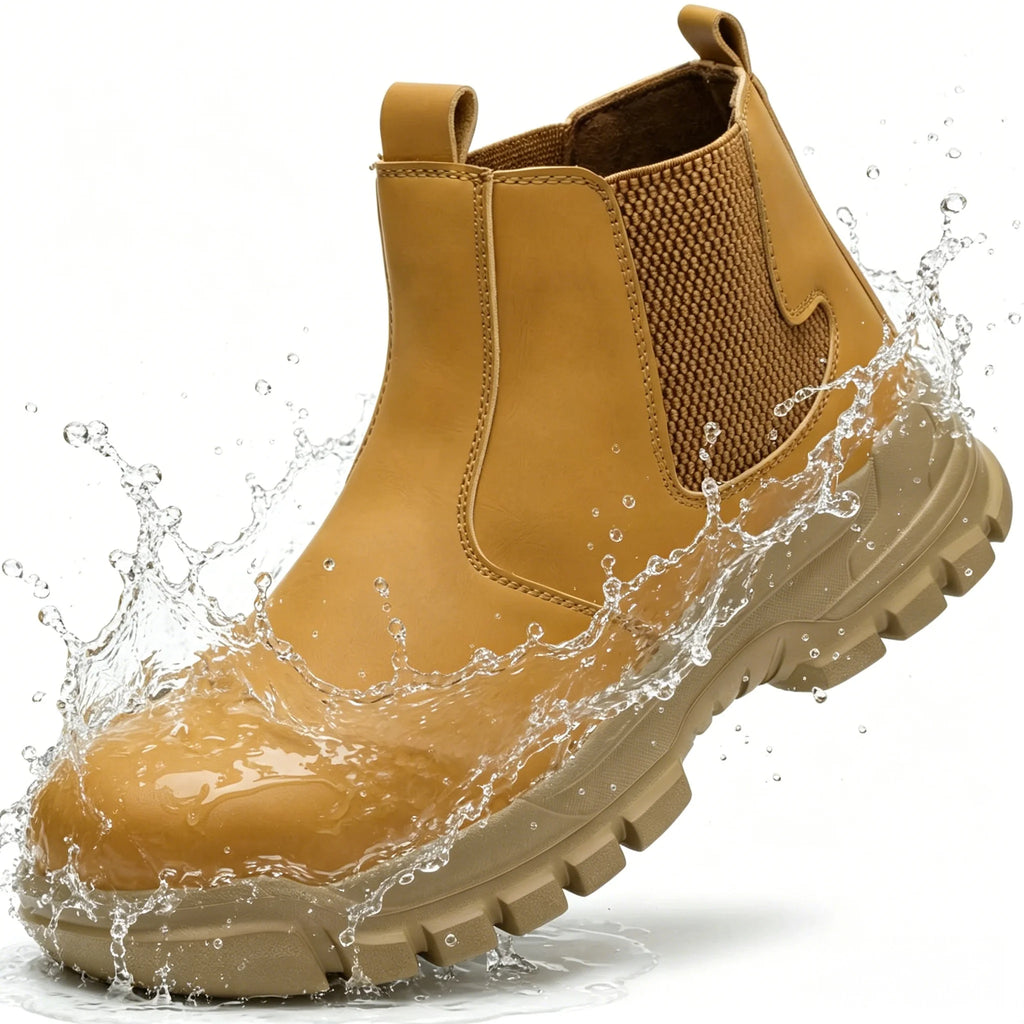 Lightweight Protection Safety Shoes Men Steel Toe Anti Smash Work Shoes Anti-puncture Indestructible Man Safety Boots Outdoor
