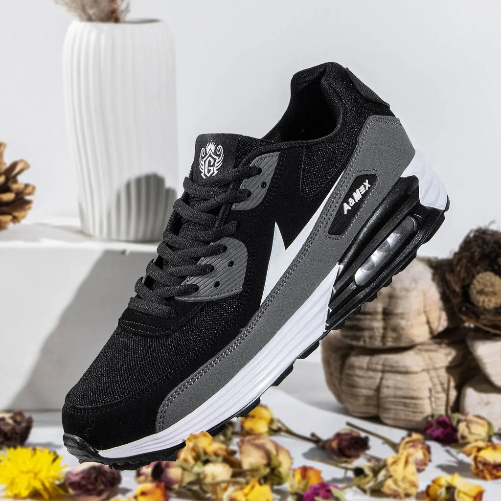 Men's Running Shoes Breathable Air Cushion Sneakers Athletics Sport Trainer Tennis Basketball Shoes