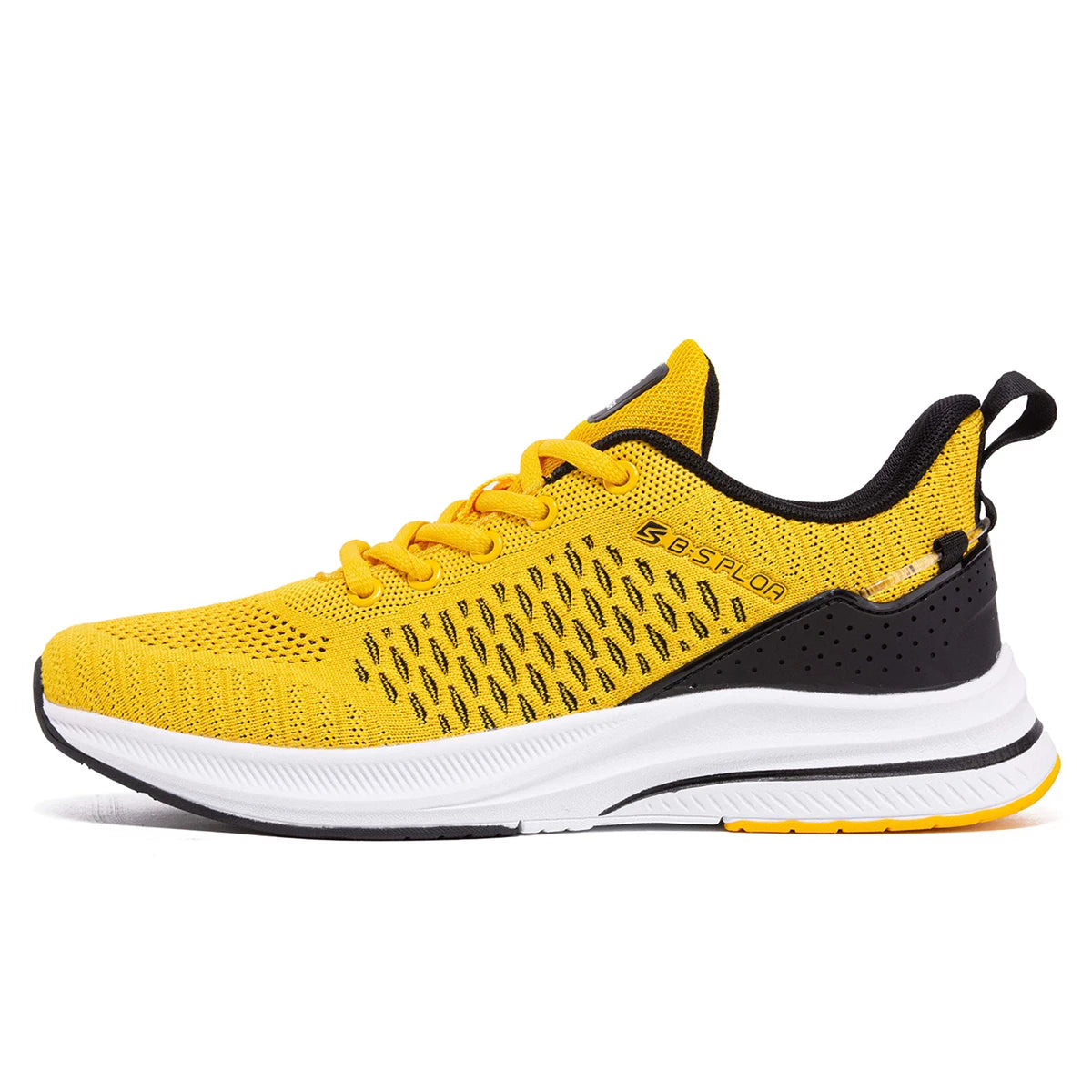 Baasploa New Running Shoes Men's Casual Lightweight Designer Mesh Sneakers Male Outdoor Breathable Lace-Up Sports Walking Shoes