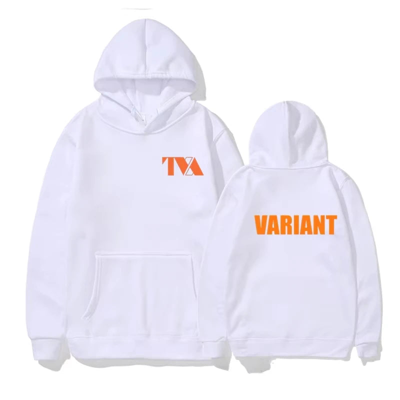 Spring and Autumn fashion new LOKI TVA Variant Letter letter printed streetwear unisex hoodie Unix warm casual sportswear