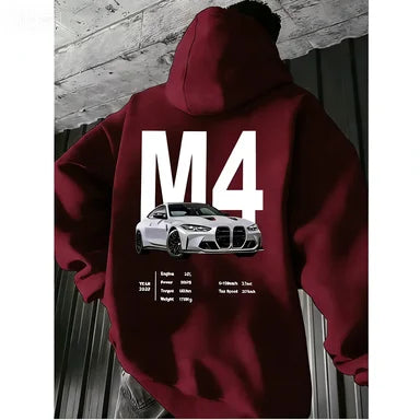 Fashion Men Women Unisex F40 Car Hoodies 2025 Autumn Winter Casual Sweatshirts JDM Streetwear Hoody Tops