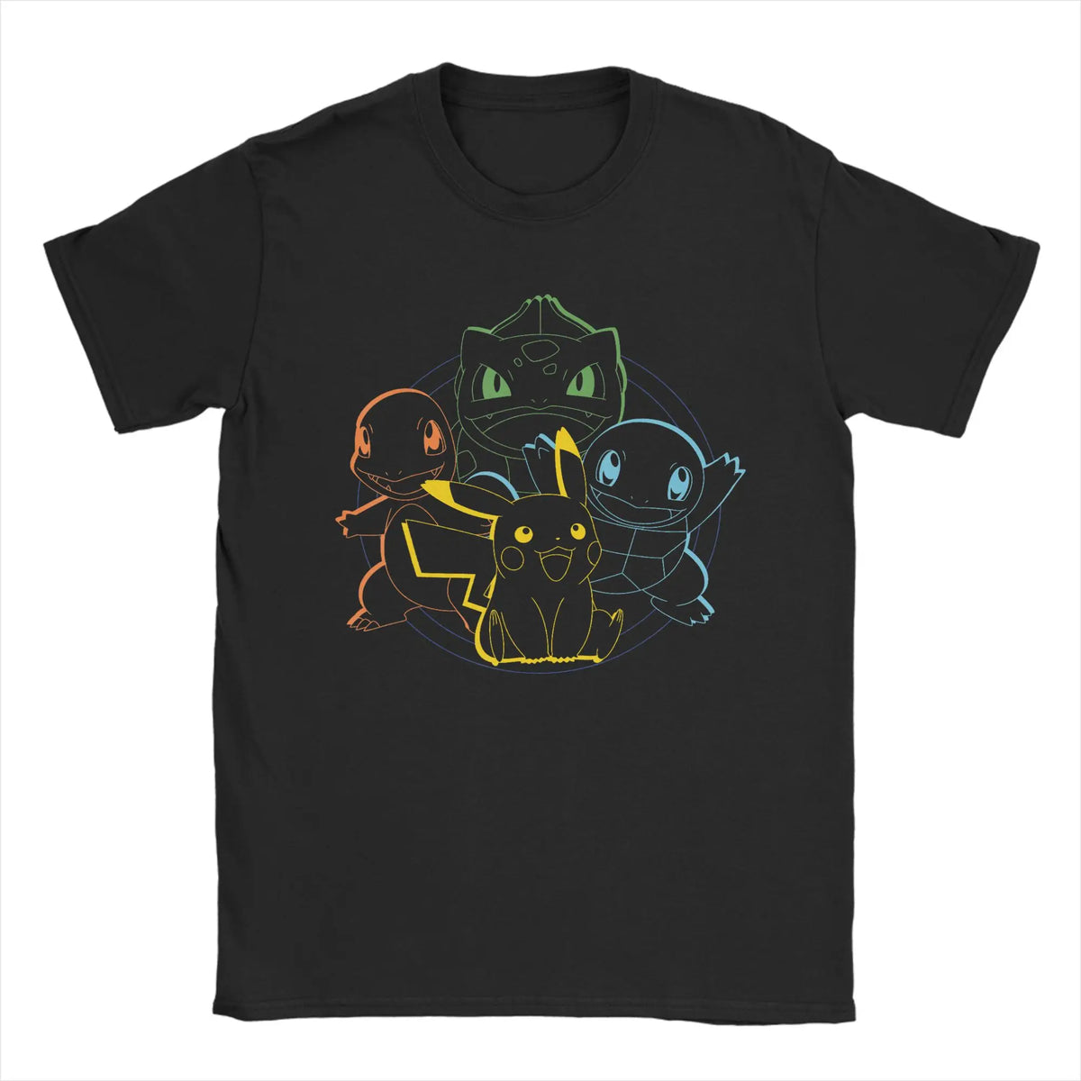 Pokémon Anime Nope Not Today Snorlax Printed T-shirt Men's and Women's T-shirt Men's Tops Harajuku Y2K T-shirt 2026 Summer New